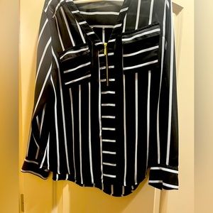 Size large. Express. Black and blue